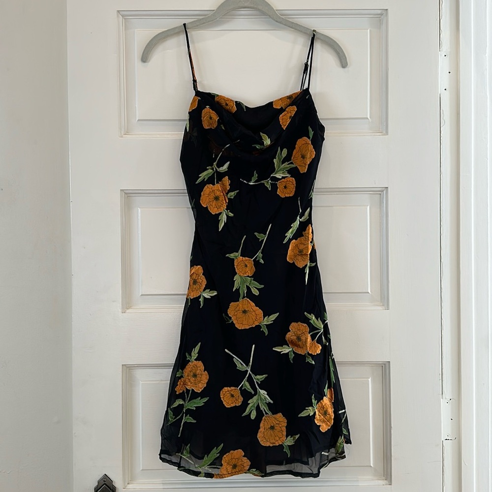 Astr the label mini slip dress size small
